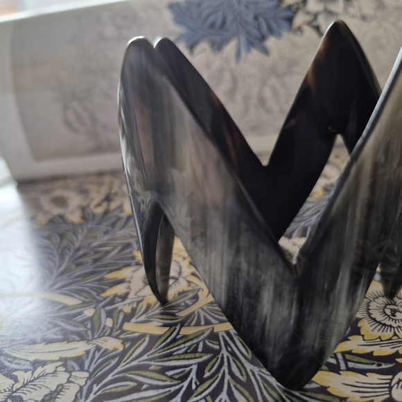 Black and Gray Chevron Hair Clip - Picture 5 of 10